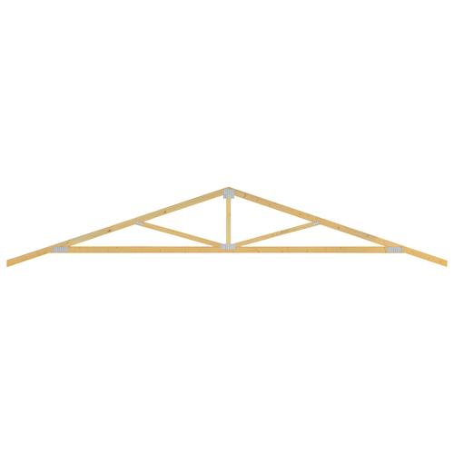 16' Residential Common Truss 4/12 Pitch